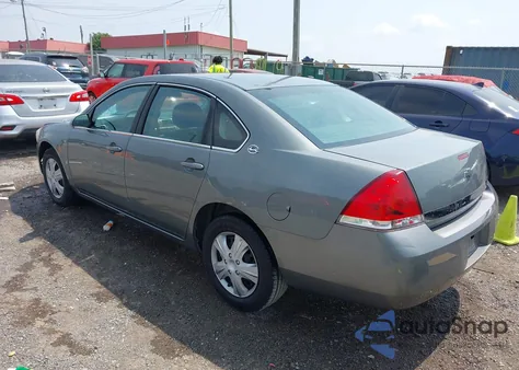 2008 Chevrolet Impala Ls из США, поврежденный, VIN 2G1WB58K781272531